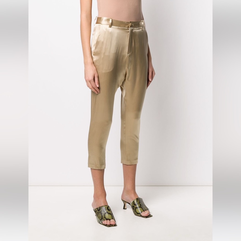 NILI LOTAN Paris Dropped-Crotch Trousers